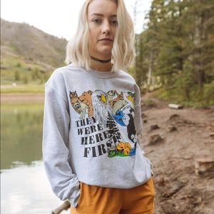 Indy Brand They Were Here First Sweatshirt